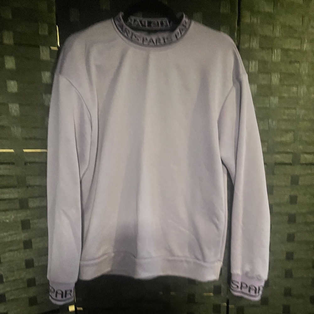 SHEIN Men’s Lavender “Paris” Sweatsuit Set – Size S